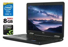 Ноутбук Dell Latitude E5540 / 15.6" (1920x1080) TN / Intel Core i5-4300U (2 (4) ядра по 1.9 - 2.9 GHz) / 8 GB DDR3 / 320 GB HDD / nVidia GeForce GT 720M, 2 GB DDR3, 64-bit / WebCam / HDMI