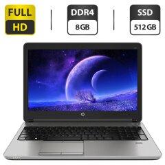 Ноутбук HP ProBook 650 G2 / 15.6" (1920x1080) TN / Intel Core i5-6300U (2 (4) ядра по 2.4 - 3.0 GHz) / 8 GB DDR4 / 512 GB SSD / Intel HD Graphics 520 / WebCam / HDMI