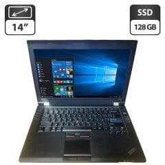 Ноутбук Lenovo ThinkPad L420 / 14" (1366x768) TN / Intel Core i3-2350M (2 (4) ядра по 2.3 GHz) / 8 GB DDR3 / 128 GB SSD / Intel HD Graphics 3000 / DVD-ROM