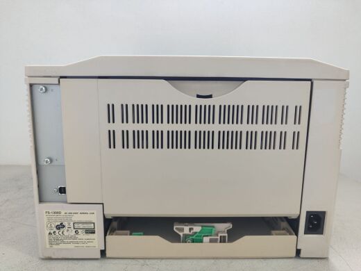 Принтер Kyocera Ecosys FS-1300d / Лазерная монохромная печать / 1200x1200 dpi / A4 / 28 стр/мин + Кабели в комплекте