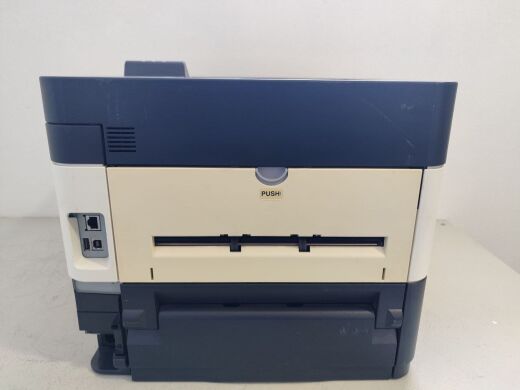 Принтер Kyocera Ecosys FS-4200DN / Лазерная монохромная печать / 1200x1200 dpi / A4 / 50 стр/мин / USB, Ethernet / Дуплекс / Кабели в комплекте