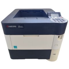 Принтер Kyocera Ecosys FS-4200DN / Лазерная монохромная печать / 1200x1200 dpi / A4 / 50 стр/мин / USB, Ethernet / Дуплекс / Кабели в комплекте