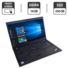 Ультрабук-трансформер Lenovo ThinkPad X390 Yoga / 13.3" (1920x1080) TN Touch / Intel Core i5-8365U (4 (8) ядра по 1.6 - 4.1 GHz) / 16 GB DDR4 / 256 GB SSD / Intel UHD Graphics / WebCam