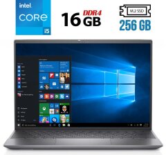 Ультрабук Б-клас Dell Inspiron 13 5310 / 13.3" (1920x1200) IPS / Intel Core i5-11320H (4 (8) ядра по 4.5 GHz) / 16 GB DDR4 / 256 GB SSD M.2 / Intel Iris Xe Graphics / WebCam / Windows 10 ліцезія