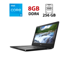 Ультрабук Б-класс Dell Latitude 3400 / 14" (1920x1080) IPS / Intel Core i5-8265U (4 (8) ядра по 1.6 - 3.9 GHz) / 8 GB DDR4 / 256 GB SSD / Intel UHD Graphics / WebCam
