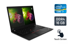 Ультрабук Б-класс Lenovo ThinkPad T490 / 14" (1920x1080) IPS Touch / Intel Core i7-8665U (4 (8) ядра по 1.9 - 4.8 GHz) / 16 GB DDR4 / 256 GB SSD / Intel UHD Graphics / WebCam / TouchID