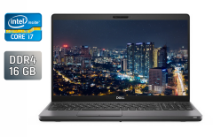 Ультрабук Dell Latitude 5500 / 15.6" (1920x1080) IPS / Intel Core i7-8665U (4 (8) ядра по 1.9 - 4.8 GHz) / 16 GB DDR4 / 512 GB SSD / Intel UHD Graphics / HDMI / Windows 10