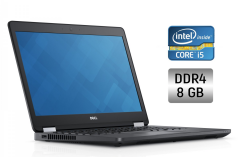 Ультрабук Dell Latitude E5470 / 14" (1920x1080) IPS / Intel Core i5-6440HQ (4 ядра по 2.6 - 3.5 GHz) / 8 GB DDR4 / 240 GB SSD / Intel HD Graphics 530 / WebCam / Windows 10