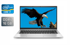 Ультрабук HP EliteBook 840 G8 / 14" (1920x1080) IPS / Intel Core i7-1185G7 (4 (8) ядра по 3.0 - 4.8 GHz) / 16 GB DDR4 / 480 GB SSD / Intel Iris Xe Graphics / WebCam / TouchID / Windows 10