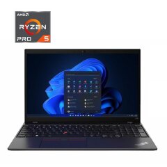 Ультрабук Lenovo ThinkPad L15 / 15.6" (1920x1080) IPS Touch / AMD Ryzen 5 Pro 4750U (8 (16) ядер по 1.7 - 4.1 GHz) / 32 GB DDR4 / 512 GB SSD M.2 / AMD Radeon RX Vega 6 Graphics / WebCam / Win 10 Pro