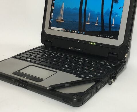 Захищений нетбук-трансформер Б-клас Panasonic Toughbook CF-20 / 10.1" (1920x1200) IPS Touch / Intel Core M5-6Y57 (2 (4) ядра по 1.1 - 2.8 GHz) / 8 GB DDR3 / 256 GB SSD / Intel HD Graphics 615 / WebCam / Win 10 Pro / 2x АКБ Захищений нетбук-трансформер Б-клас Panasonic Toughbook CF-20 / 10.1" (1920x1200) IPS Touch / Intel Core M5-6Y57 (2 (4) ядра по 1.1 - 2.8 GHz) / 8 GB DDR3 / 256 GB SSD / Intel HD Graphics 615 / WebCam / Win 10 Pro / 2x АКБ