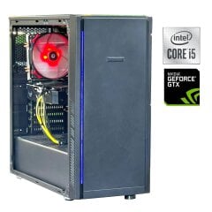 Ігровий ПК Geming PC Tower / Intel Core i5-10400F (6 (12) ядер по 2.9 - 4.3 GHz) / 16 GB DDR4 / 512 GB SSD + 1000 GB HDD / nVidia GeForce GTX 1650, 4 GB GDDR5, 128-bit / 600W / Win 10
