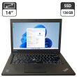 Ноутбук Lenovo ThinkPad T440 / 14" (1600x900) TN / Intel Core i5-4200U (2 (4) ядра по 1.6 - 2.6 GHz) / 8 GB DDR3 / 136 GB SSD / Intel HD Graphics 4400 / Fingerprint / WebCam