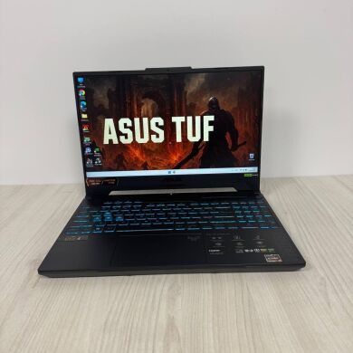Игровой ноутбук Asus TUF Gaming A15 FA507NV / 15.6" (1920x1080) IPS / AMD Ryzen 7 7735HS (8 (16) ядер по 3.2 - 4.75 GHz) / 16 GB DDR5 / 1000 GB SSD NVMe / nVidia GeForce RTX 4060, 8 GB GDDR6, 128-bit / WebCam
