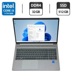 Мобільна робоча станція HP ZBook Power 15 G8 / 15.6" (1920x1080) IPS / Intel Core i5-11400H (6 (12) ядер по 4.5 GHz) / 32 GB DDR4 / 512 GB SSD / Intel UHD Graphics / WebCam / Windows 11 Pro