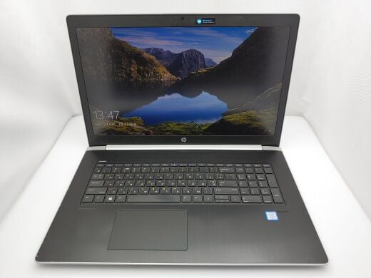 Игровой ноутбук класс Б HP ProBook 470 G5 / 17.3" (1920x1080) IPS / Intel Core i7-8550U (4 (8) ядра по 1.8 - 4.0 GHz) / 8 GB DDR4 / 256 GB SSD / nVidia GeForce 930MX, 2 GB DDR3, 64-bit / WebCam Игровой ноутбук класс Б HP ProBook 470 G5 / 17.3" (1920x1080) IPS / Intel Core i7-8550U (4 (8) ядра по 1.8 - 4.0 GHz) / 8 GB DDR4 / 256 GB SSD / nVidia GeForce 930MX, 2 GB DDR3, 64-bit / WebCam