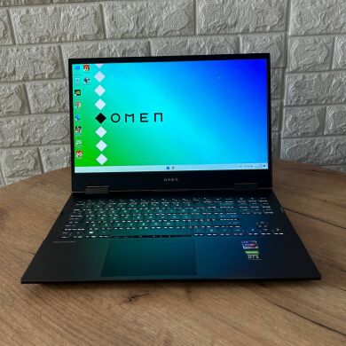 Игровой ноутбук HP Omen 15-ek0013 / 15.6" (1920x1080) IPS / AMD Ryzen 5 5600H (6 (12) ядер по 3.3 - 4.2 GHz) / 16 GB DDR4 / 512 GB SSD / nVidia GeForce RTX 3060, 6 GB GDDR6, 192-bit / WebCam