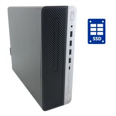 ПК HP EliteDesk 705 G4 SFF / AMD Ryzen 3 2200G (4 ядра по 3.5 - 3.7 GHz) / 8 GB DDR4 / 256 GB SSD / AMD Radeon RX Vega 8 Graphics