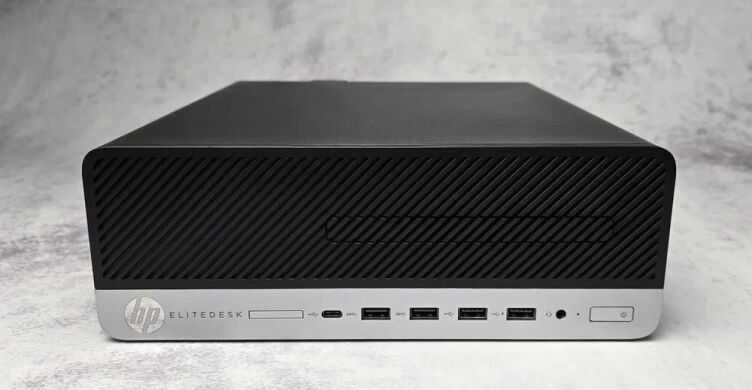 ПК HP EliteDesk 705 G4 SFF / AMD Ryzen 3 2200G (4 ядра по 3.5 - 3.7 GHz) / 8 GB DDR4 / 256 GB SSD / AMD Radeon RX Vega 8 Graphics