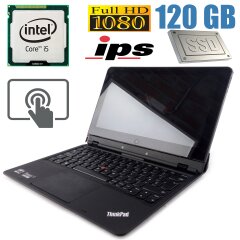 Ноутбук-трансформер Lenovo ThinkPad Helix / 11.6', IPS, touch / Intel Core i5-3427U (2 (4) ядра по 1.8-2.8GHz) / 4GB DDR3 / 120GB SSD / web-cam