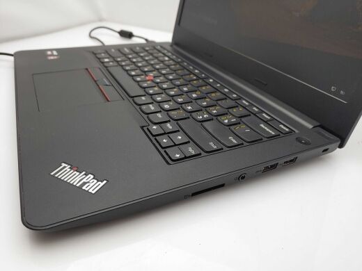 Ноутбук Lenovo ThinkPad E475 / 14" (1366x768) TN / AMD PRO A6-9500B (2 ядра по 2.3 - 3.2 GHz) / 8 GB DDR4 / 240 GB SSD/ AMD Radeon R5 Graphics / WebCam / USB 3.0