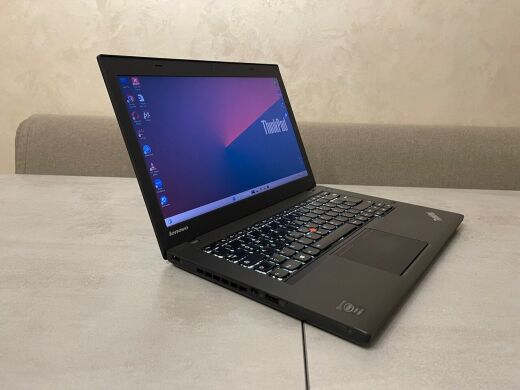 Ноутбук Lenovo ThinkPad T440 / 14" (1600x900) TN / Intel Core i5-4200U (2 (4) ядра по 1.6 - 2.6 GHz) / 8 GB DDR3 / 136 GB SSD / Intel HD Graphics 4400 / Fingerprint / WebCam