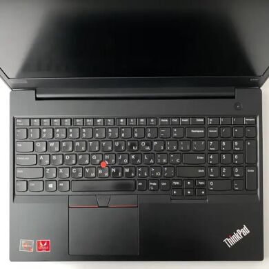 Ультрабук Lenovo ThinkPad E595 / 15.6" (1920x1080) IPS / AMD Ryzen 7 3700U (4 (8) ядра по 2.3 - 4.0 GHz) / 16 GB DDR4 / 512 GB SSD / AMD Radeon Vega 10 / WebCam / HDMI