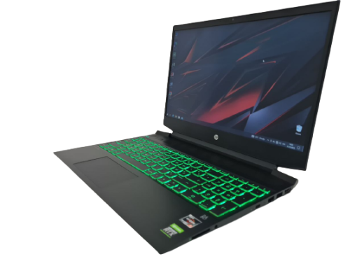Игровой ноутбук HP Pavilion Gaming 15-ec2065nf / 15.6" (1920x1080) IPS / AMD Ryzen 5 5600H (6 (12) ядер по 3.3 - 4.2 GHz) / 8 GB DDR4 / 512 GB SSD / nVidia GeForce RTX 3050, 4 GB GDDR6, 128-bit / WebCam