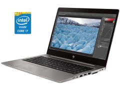 Ультрабук Б-клас HP ZBook 14u G6 / 14" (1920x1080) IPS / Intel Core i7-8565U (4 (8) ядра по 1.8 - 4.6 GHz) / 16 GB DDR4 / 512 GB SSD NVMe / Intel UHD Graphics / WebCam / Win 10 Pro