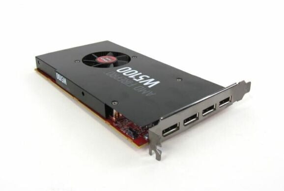 Дискретная видеокарта AMD FirePro W5100, 4 GB GDDR5, 128-bit / DisplayPort