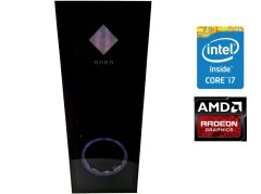 Новий ігровий ПК HP OMEN 1X7B6AVT#ABA-0004 Tower / Intel Core i7-11700K (8 (16) ядер по 3.6 - 5.0 GHz) / 16 GB DDR4 / 512 GB SSD / AMD Radeon RX 6600, 8 GB GDDR6, 128-bit / 750W / Win 10 Home