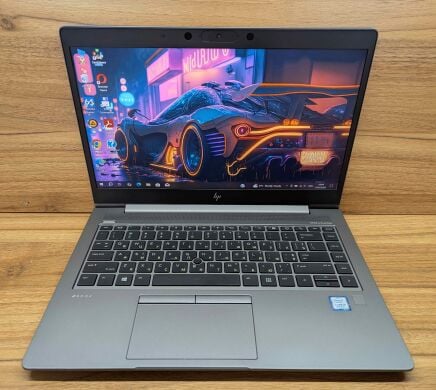 Мобильная рабочая станция HP zBook 14u G6 / 14" (1920x1080) IPS / Intel Core i5-8265U (4 (8) ядра по 1.6 - 3.9 GHz) / 16 GB DDR4 / 256 GB SSD / AMD Radeon Pro WX 3200, 4 GB GDDR5, 128-bit / WebCam / TouchID / Windows 10