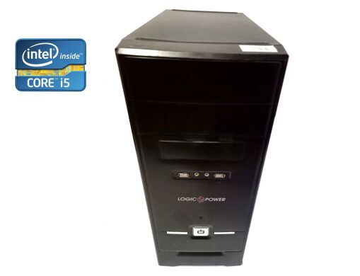 ПК LogicPower Tower / Intel Core i5-2400 (4 ядра по 3.1 -3.4 GHz) / 8 GB DDR3 / 120 GB SSD NEW + 1000 GB HDD / Intel HD Graphics 2000 / 450W ПК LogicPower Tower / Intel Core i5-2400 (4 ядра по 3.1 -3.4 GHz) / 8 GB DDR3 / 120 GB SSD NEW + 1000 GB HDD / Intel HD Graphics 2000 / 450W