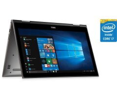 Ноутбук-трансформер Dell Inspiron 15 5579 / 15.6" (1920x1080) IPS Touch / Intel Core i7-8550U (4 (8) ядра по 1.8 - 4.0 GHz) / 16 GB DDR4 / 240 GB SSD / Intel HD Graphics 620 / WebCam / Win 10 Home