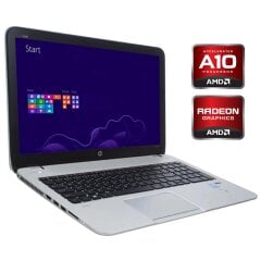 Ноутбук HP Envy 15-j119so / 15.6" (1920x1080) TN / AMD A10-5750M (4 ядра по 2.5 - 3.5 GHz) / 8 GB DDR3 / 1000 GB HDD / AMD Radeon HD 8690M, 2 GB GDDR5, 64-bit / WebCam / Win 10 Home