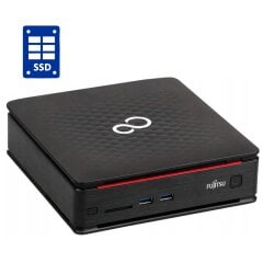 Неттоп Fujitsu Esprimo Q920 USFF / Intel Core i3-4130T (2 (4) ядра по 2.9 GHz) / 4 GB DDR3 / 120 GB SSD / Intel HD Graphics 4400