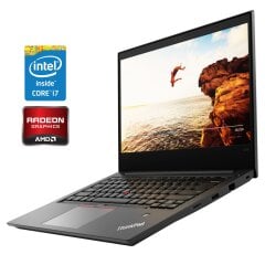 Ноутбук Б-класс Lenovo ThinkPad E480 / 14" (1920x1080) IPS / Intel Core i7-8550U (4 (8) ядра по 1.8 - 4.0 GHz) / 8 GB DDR4 / 256 GB SSD / AMD Radeon RX 550, 2 GB GDDR5, 128-bit / WebCam / Win 10 Home
