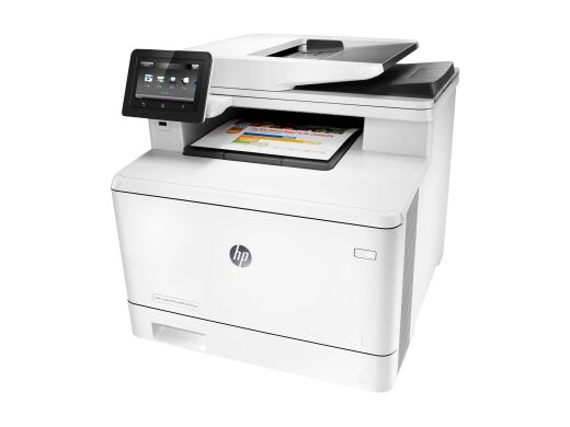 МФУ HP Color LaserJet Pro M477fnw / Лазерная цветная печать / 600x600 dpi / A4 / 27 стр/мин / Ethernet, USB 2.0 / WiFi