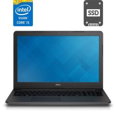 Ноутбук Б-клас Dell Latitude 3550 / 15.6" (1366x768) TN / Intel Core i5-5200U (2 (4) ядра по 2.2 - 2.7 GHz) / 8 GB DDR3 / 120 GB SSD / Intel HD Graphics 5500 / WebCam / HDMI