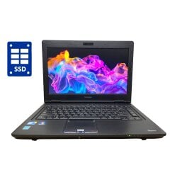 Ноутбук Б-клас Toshiba Tecra M11 / 14" (1366x768) TN / Intel Core i3-370M (2 (4) ядра по 2.4 GHz) / 4 GB DDR3 / 120 GB SSD / Intel HD Graphics / WebCam / DVD-RW