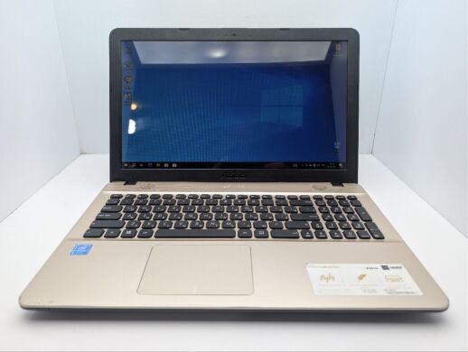 Ноутбук Asus X541S / 15.6" (1366x768) TN / Intel Pentium N4200 (4 ядра по 1.1 - 2.5 GHz) / 4 GB DDR3 / 120 GB SSD / Intel HD Graphics 505 / WebCam