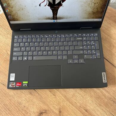 Игровой ноутбук Lenovo IdeaPad Gaming 3 15ARH7 / 15.6" (1920x1080) IPS / AMD Ryzen 5 6600H (6 (12) ядер по 3.3 - 4.5 GHz) / 8 GB DDR5 / 512 GB SSD / nVidia GeForce RTX 3050, 4 GB GDDR6, 128-bit / WebCam
