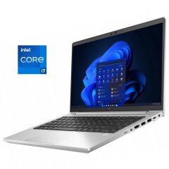 Ультрабук HP EliteBook 640 G9 / 14" (1920x1080) IPS / Intel Core i7-1255U (10 (12) ядер по 1.7 - 4.7 GHz) / 16 GB DDR4 / 256 GB SSD M.2 / Intel Iris Xe Graphics / WebCam / Win 11 Pro