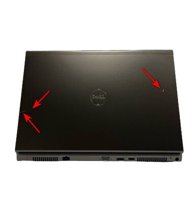 Мобільна робоча станція Б-клас Dell Precision M4800 / 15.6" (1366x768) TN / Intel Core i7-4800MQ (4 (8) ядра по 2.7 - 3.7 GHz) / 16 GB DDR3 / 250 GB SSD / AMD FirePro M5100, 2 GB GDDR5, 128-bit / WebCam / VGA