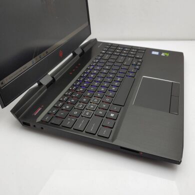 Ігровий ноутбук HP Omen 15-dc0051nr / 15.6" (1920x1080) IPS / Intel Core i7-8750H (6 (12) ядер по 2.2 - 4.1 GHz) / 8 GB DDR4 / 500 GB SSD / nVidia GeForce GTX 1060, 6 GB GDDR5, 192-bit / WebCam / Win 10 Home