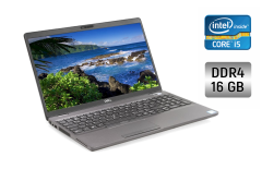 Ультрабук Б-класс Dell Latitude 5500 / 15.6" (1920x1080) IPS / Intel Core i5-8365U (4 (8) ядра по 1.6 - 4.1 GHz) / 16 GB DDR4 / 512 GB SSD M.2 / Intel UHD Graphics / WebCam / Windows 11