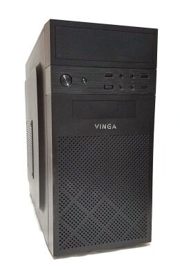 Игровой ПК Vinga CS112B Tower / Intel Xeon E3-1240 v3 (4 (8) ядра по 3.4 - 3.8 GHz) (аналог i7-4770) / 32 GB DDR3 / 256 GB SSD / nVidia Quadro K2000, 2 GB GDDR5, 128-bit