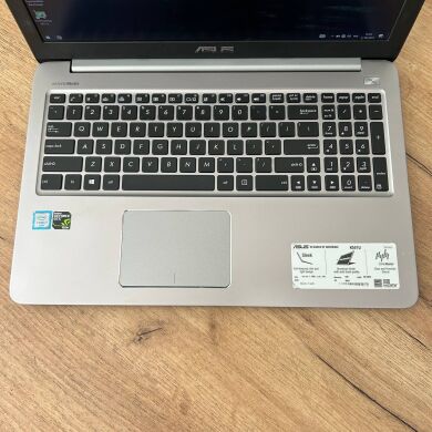Ігровий ноутбук Б-клас Asus K501UX / 15.6" (3840x2160) IPS / Intel Core i7-6500U (2 (4) ядра по 2.5 - 3.1 GHz) / 16 GB DDR3 / 256 GB SSD / nVidia GeForce GTX 950M, 2 GB GDDR3, 128-bit / WebCam