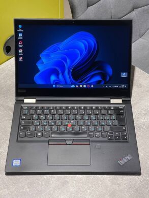 Ультрабук-трансформер Lenovo ThinkPad X390 Yoga / 13.3" (1920x1080) IPS Touch / Intel Core i5-8250U (4 (8) ядра по 1.6 - 3.4 GHz) / 8 GB DDR4 / 120 GB SSD / Intel UHD Graphics / WebCam