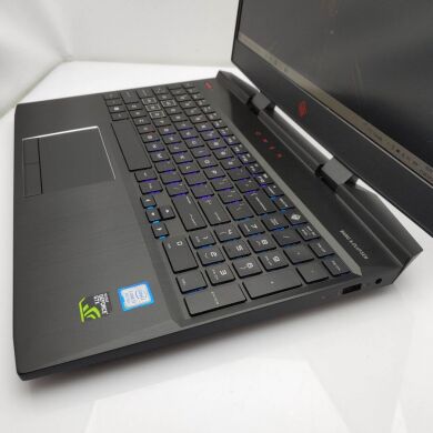 Ігровий ноутбук HP Omen 15-dc0051nr / 15.6" (1920x1080) IPS / Intel Core i7-8750H (6 (12) ядер по 2.2 - 4.1 GHz) / 8 GB DDR4 / 500 GB SSD / nVidia GeForce GTX 1060, 6 GB GDDR5, 192-bit / WebCam / Win 10 Home